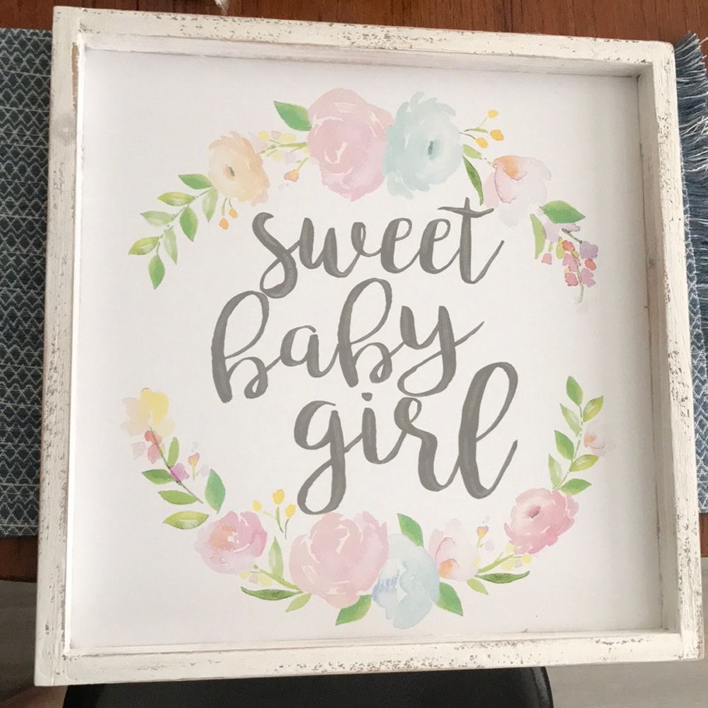 Shabby Chic Baby Girl decor